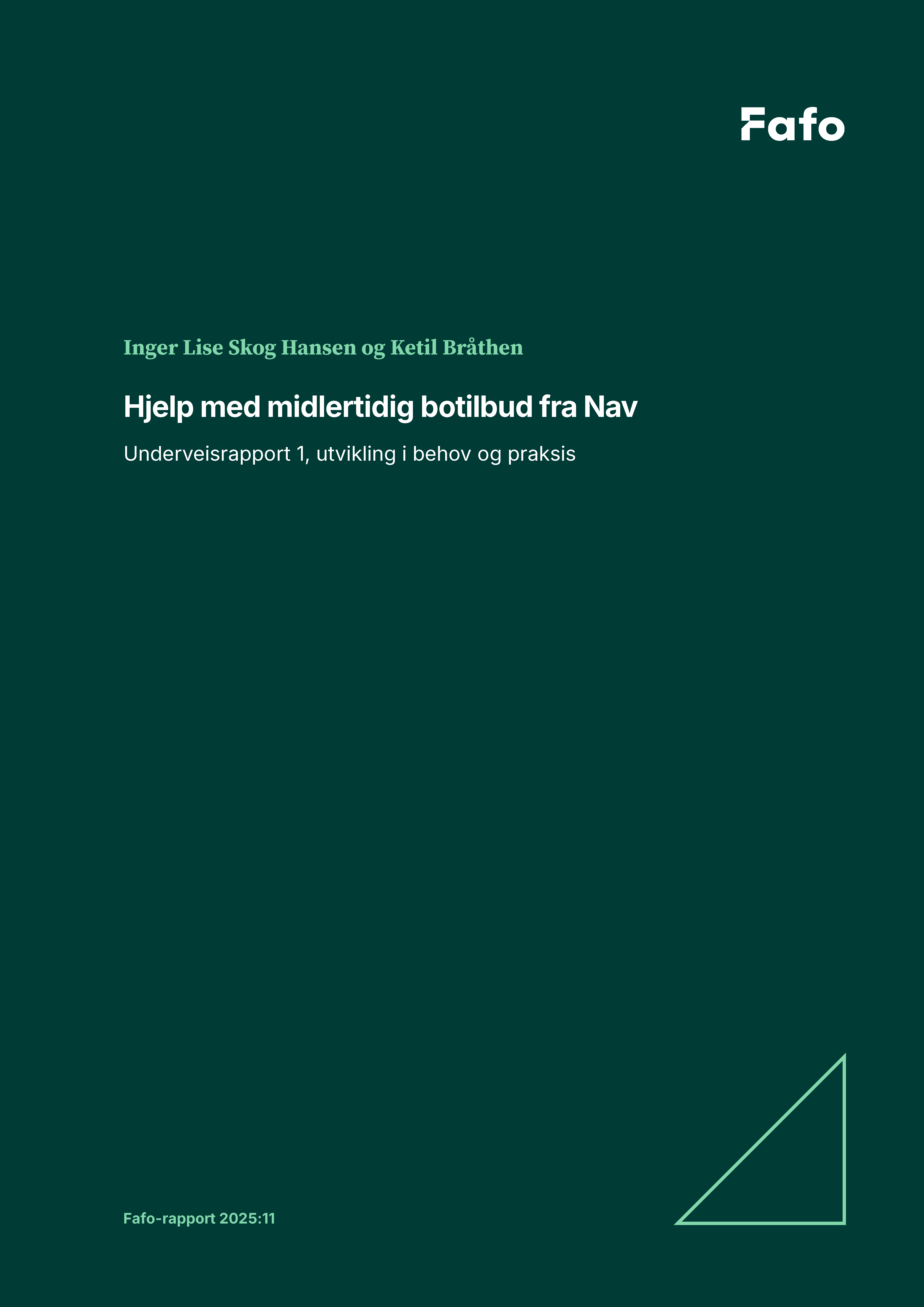 Hjelp med midlertidig botilbud fra Nav