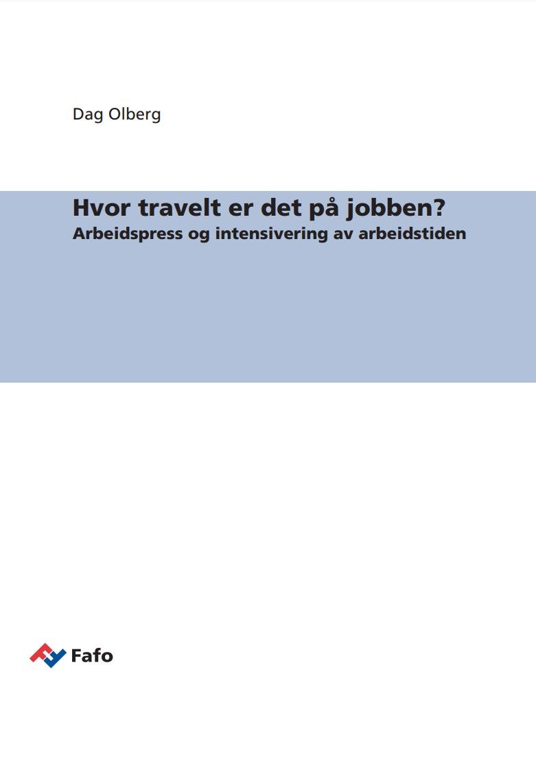 Hvor travelt er det på jobben?