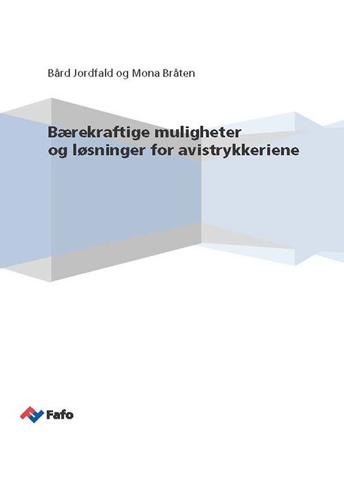 Bærekraftige muligheter og løsninger for avistrykkeriene