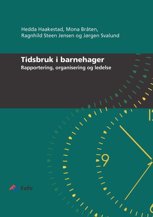 Tidsbruk i barnehagene