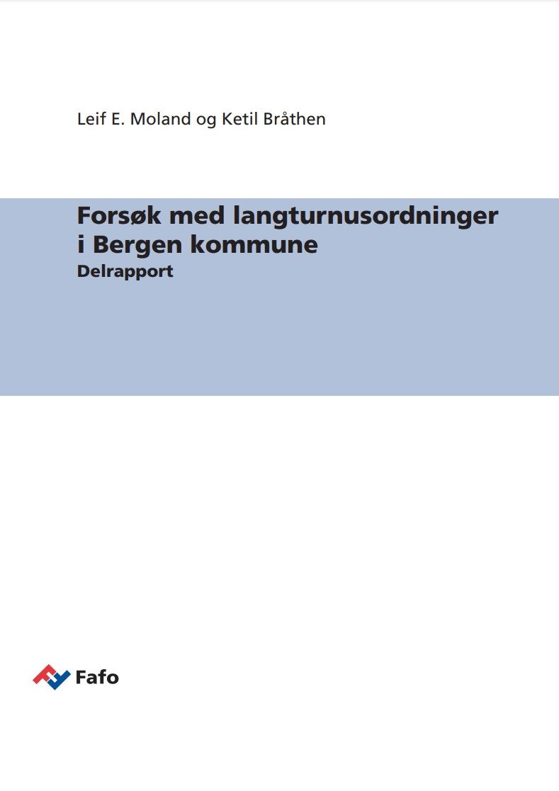 Forsøk med langturnusordninger i Bergen kommune