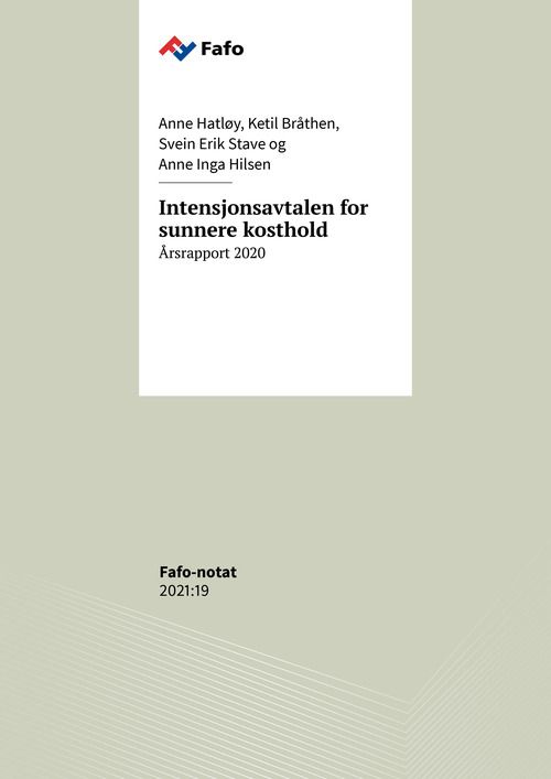 Intensjonsavtalen for sunnere kosthold