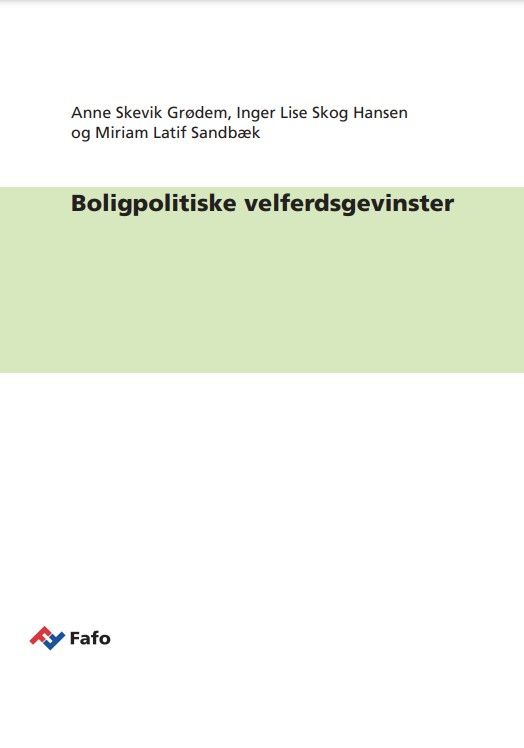 Boligpolitiske velferdsgevinster