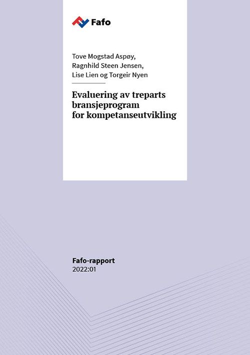 Evaluering av treparts bransjeprogram for kompetanseutvikling