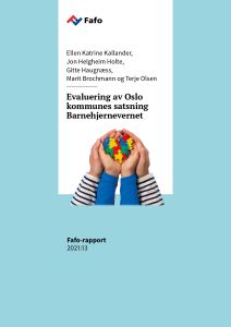 Evaluering av Oslo kommunes satsning Barnehjernevernet