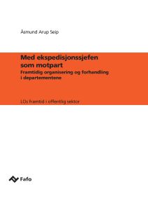 Med ekspedisjonssjefen som motpart