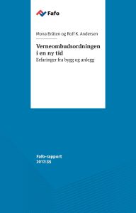 Verneombudsordningen i en ny tid