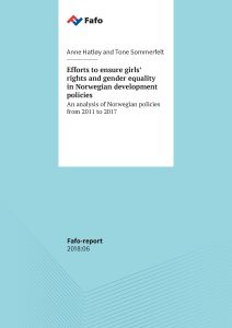 Efforts to ensure girls’ rights and gender equality in Norwegian development policies