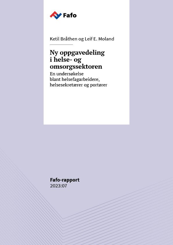 Ny oppgavedeling i helse- og omsorgssektoren