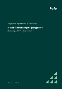 Skape sammenhenger og bygge broer