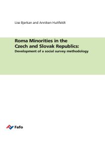 Roma Minorities in the Czech and Slovak Republics: