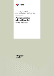 Partnership for a healthier diet