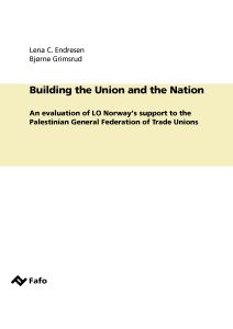 Building the Union and the Nation