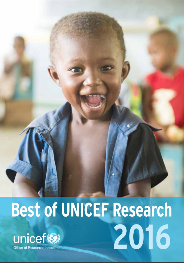 Best of UNICEF research 2016 cover
